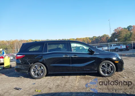 2022 Honda Odyssey Elite из США, поврежденный, VIN 5FNRL6H97NB026916